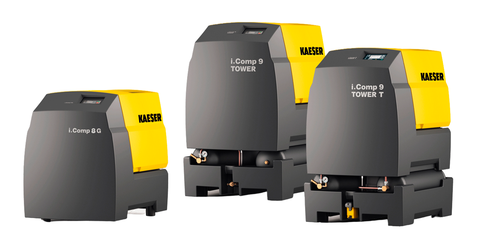 Kaeser Compressors' i.Comp variable-speed reciprocating compressors.