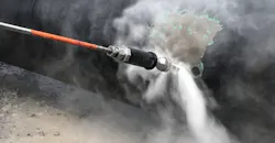 The MagJet® X40 Gen 2 rotates in a 360-degree pattern at 1,500-3,000 rpm. The MagJet® X40 Gen 2 rotates in a 360-degree pattern at 1,500-3,000 rpm.