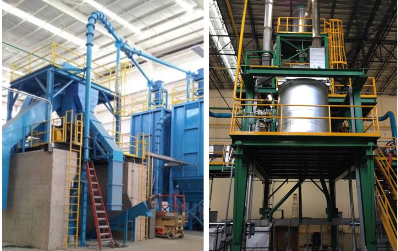 ReMelt Scientific material handling and waste reprocessing equipment