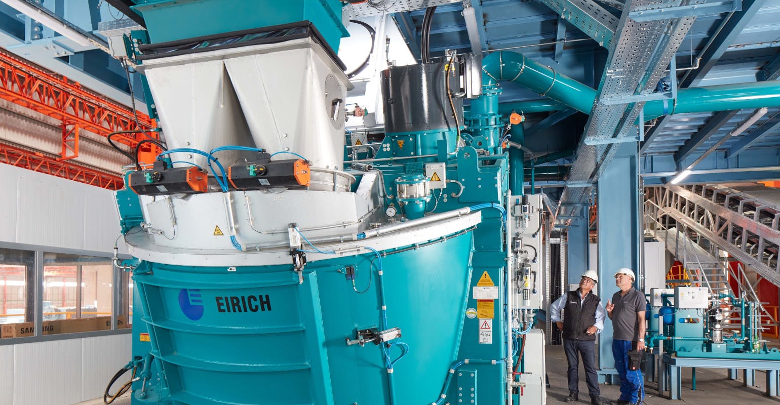 Eirich Group Evactherm&circledR; at Atik Metal.