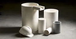 Blasch Precision Ceramics ProCaster ceramic crucibles. Blasch Precision Ceramics ProCaster ceramic crucibles.