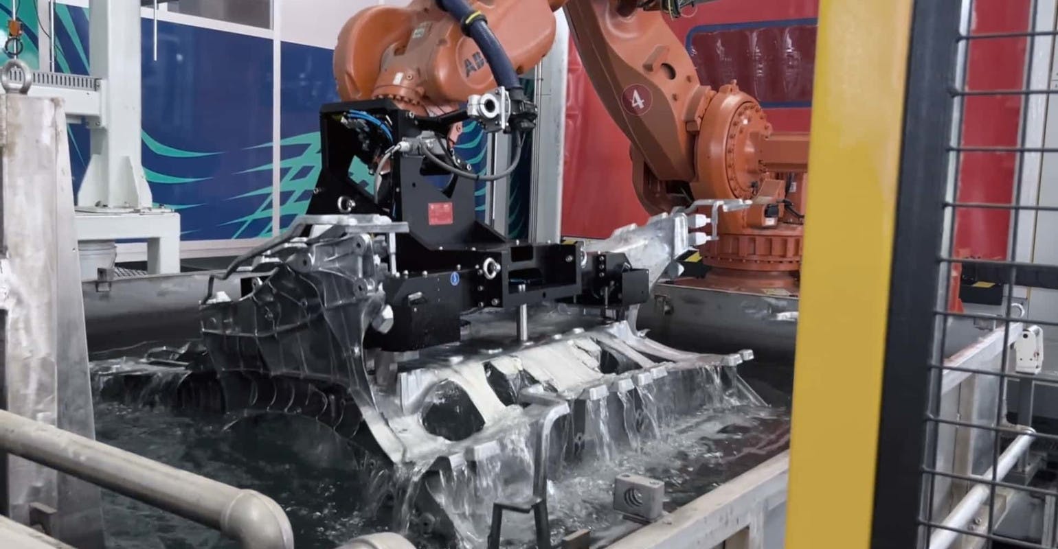 Ford is adopting unicasting for aluminum structures of its new Universal EV Platform.