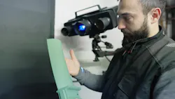 Doncasters uses the Zeiss ATOS 5 sensor to inspect wax models of turbine blades. Doncasters uses the Zeiss ATOS 5 sensor to inspect wax models of turbine blades.