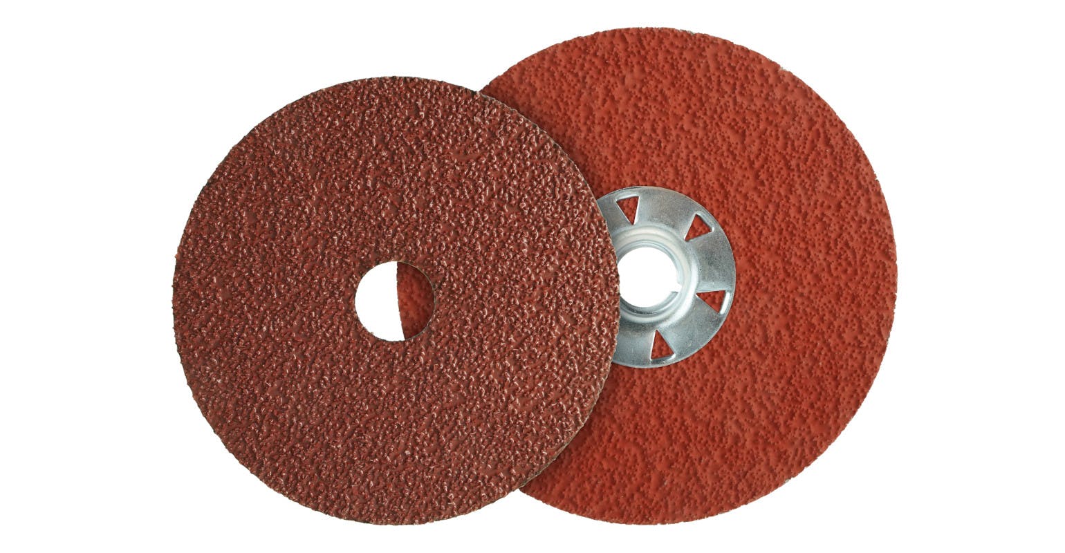 Weiler Abrasives Tiger 3D MAX Ceramic resin fiber discs.