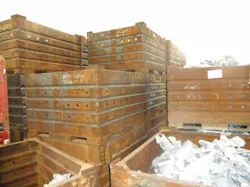 SINC Thermal rusty charge bins. SINC Thermal rusty charge bins.