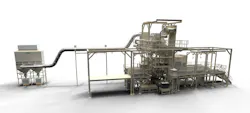 Rösler RDGE 1250-8-30-F wire-mesh belt shot-blasting machine Rösler RDGE 1250-8-30-F wire-mesh belt shot-blasting machine