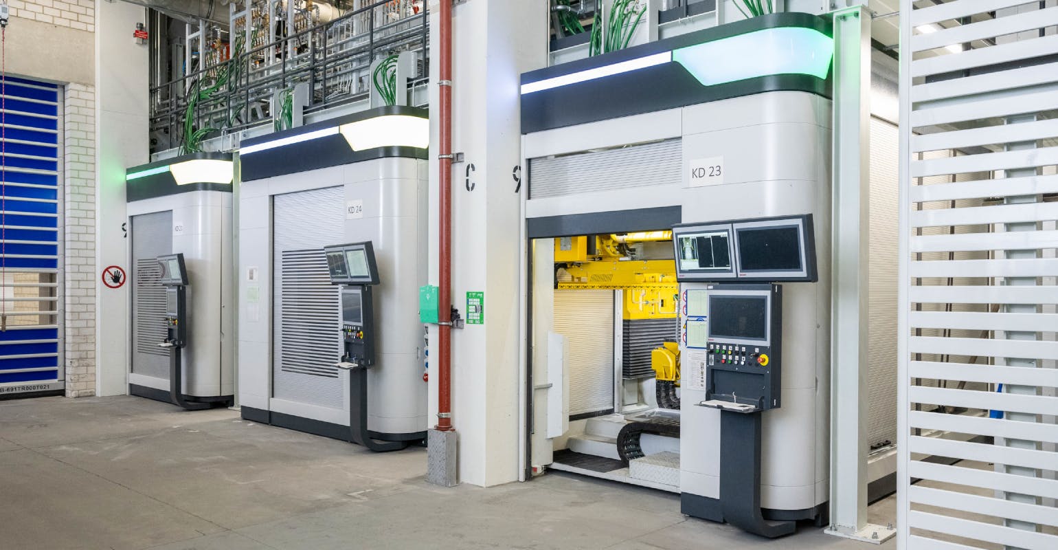 Laempe L3D-200 3D printing installation.