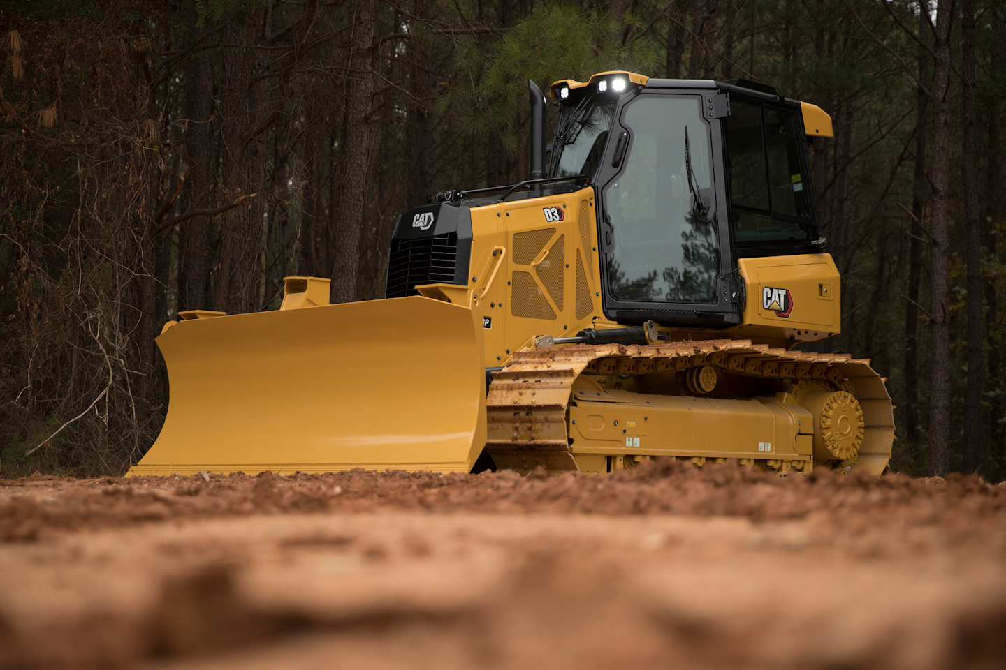 New Cat® D1, D2 and D3 Next Generation Small Dozers Improve Visibility