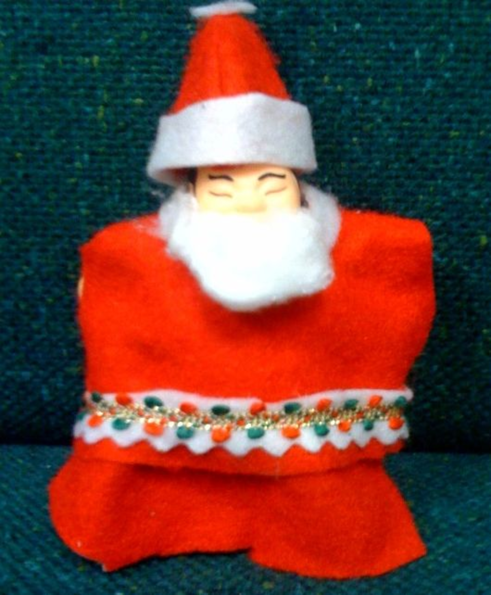 Sumo Wrestler As Santa With A Beard