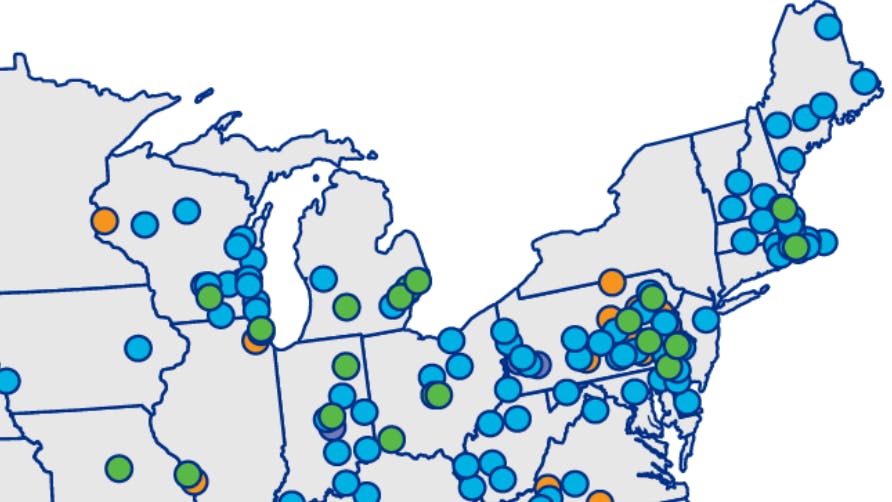 Acadia doesn't run any treatment facilities in New York but Pennsylvania is the company's most important state by revenue.