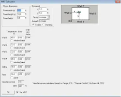 FIGURE 2. MRT-calculation example. Reprinted with permission from ASHRAE. FIGURE 2. MRT-calculation example. Reprinted with permission from ASHRAE.