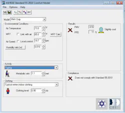 FIGURE 5. Unacceptable thermal conditions. Reprinted with permission from ASHRAE. FIGURE 5. Unacceptable thermal conditions. Reprinted with permission from ASHRAE.