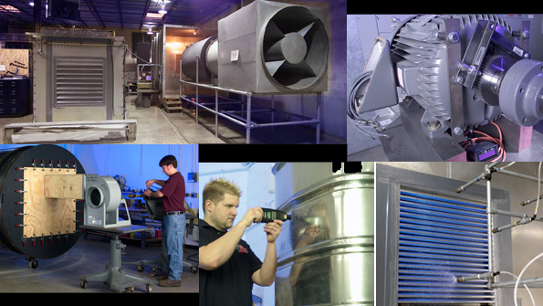 Commercial HVAC fan equipment