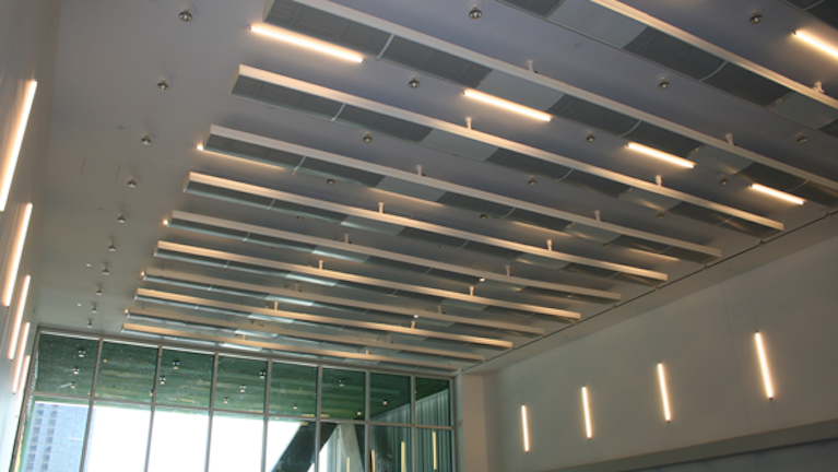 Chilled Beams And Ceiling Diffusers Garner Rave Reviews From