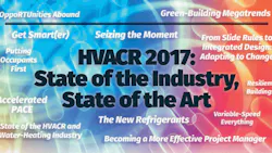 HVACR 2017: State of the Industry, State of the Art HVACR 2017: State of the Industry, State of the Art