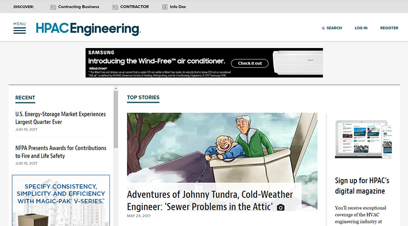 HPAC Engineering homepage June 19 2017