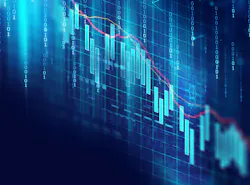 Abstract blue binary background Abstract blue binary background