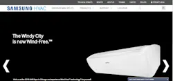 Samsung HVAC home page Samsung HVAC home page