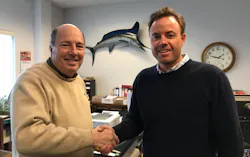 Gary Messina (left), founder and CEO of Biological Controls, and Tony Julian, RGF vice president of business development. Gary Messina (left), founder and CEO of Biological Controls, and Tony Julian, RGF vice president of business development.