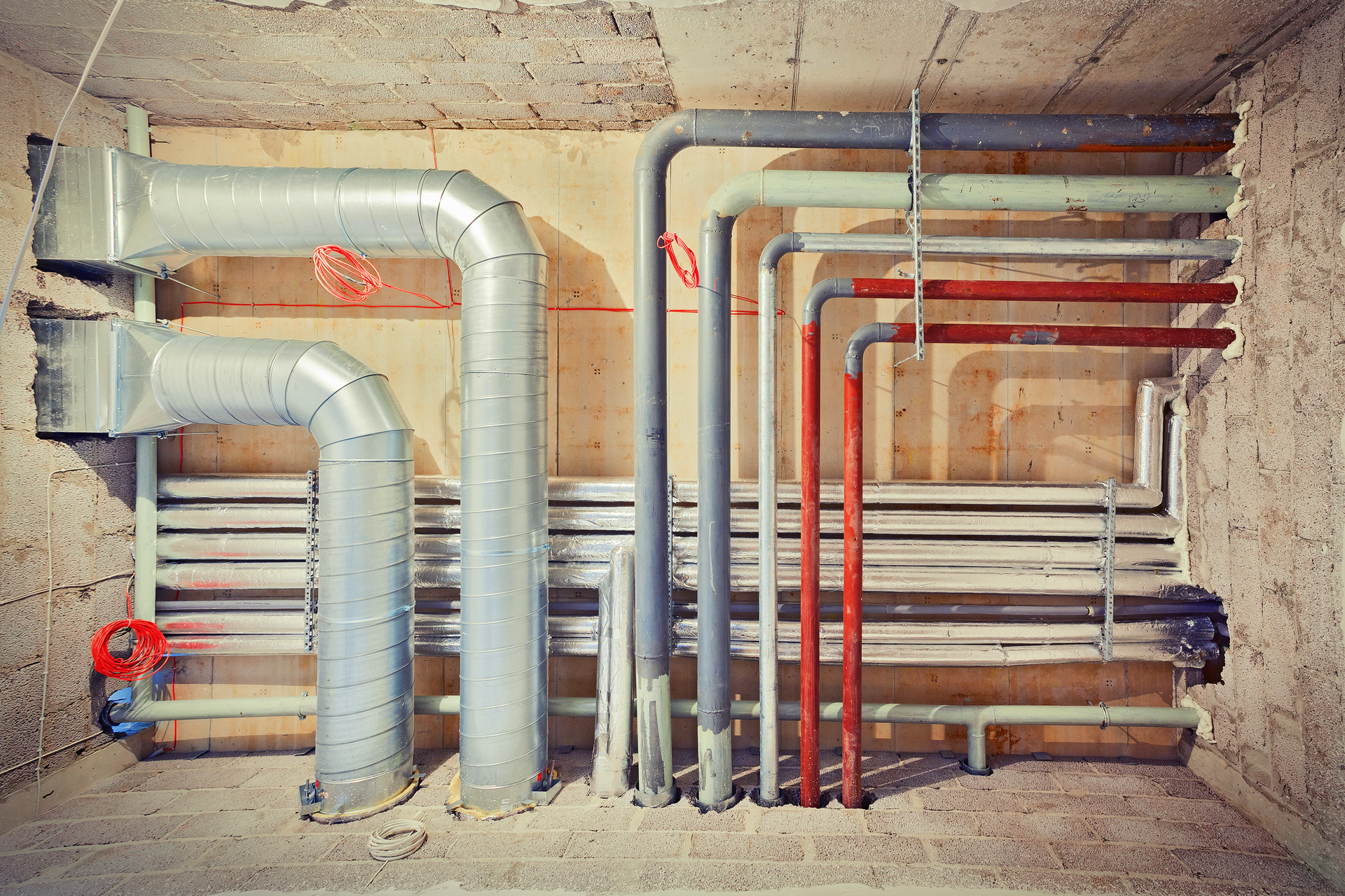Pipe system of air-conditioning
