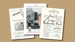 Vintage HVAC advertisements from HPAC Engineering magazine 1929 Vintage HVAC advertisements from HPAC Engineering magazine 1929