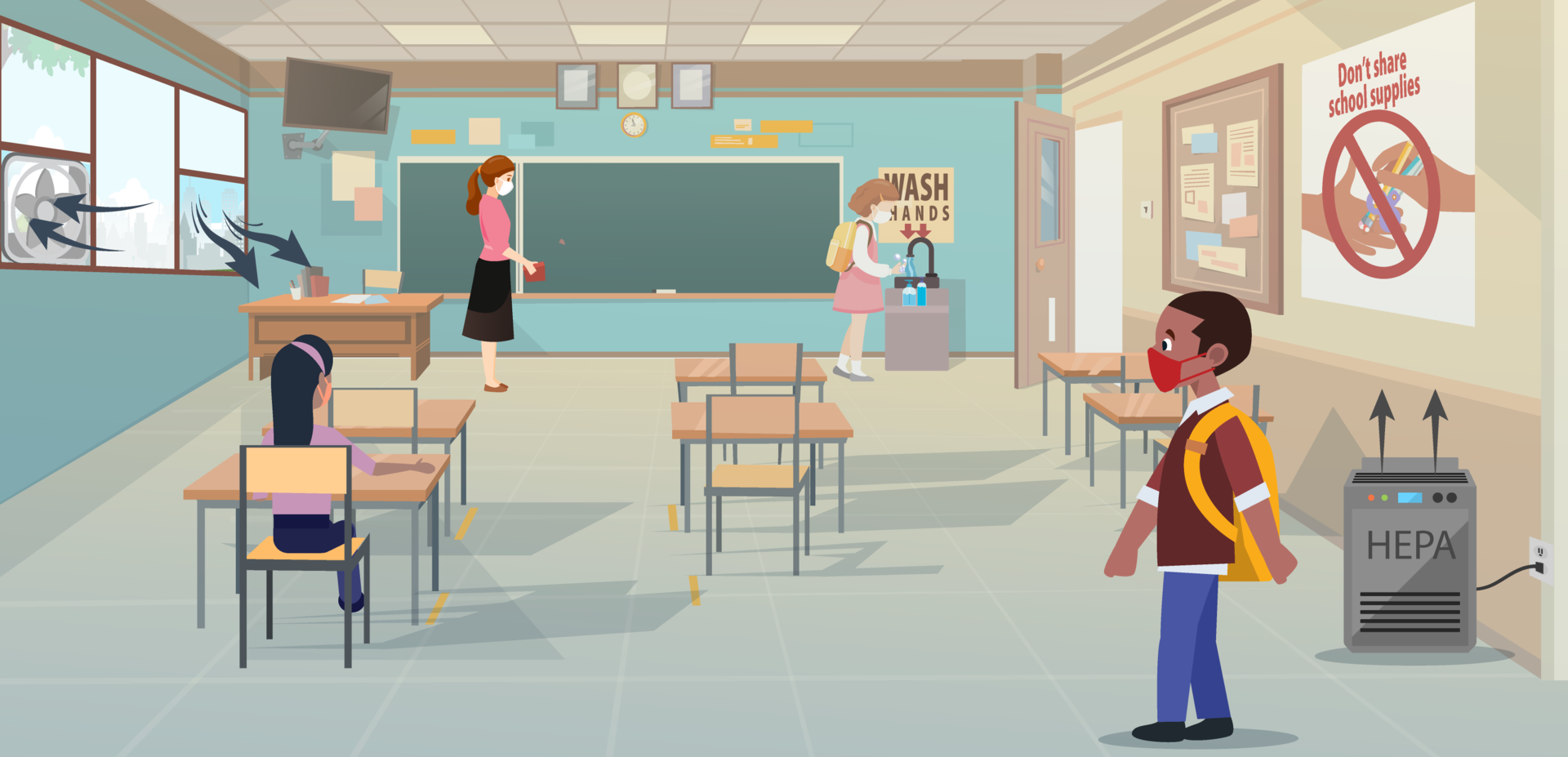 School Ventilation Students Teachers 603fdaab3edd7