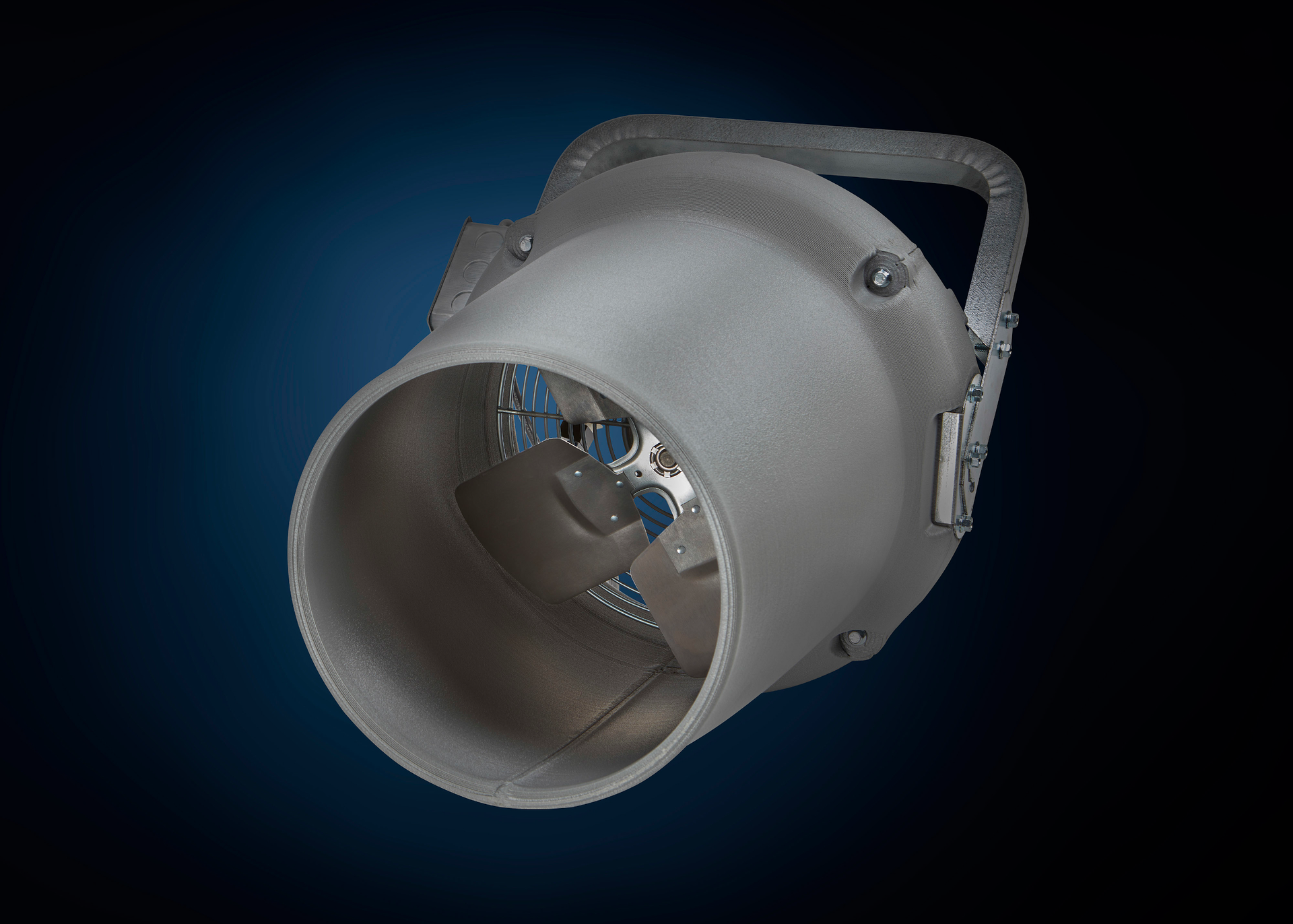 Directional Destratification Fan