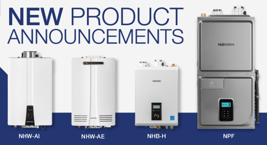 Navien Product Announcements Graphic 700x380