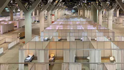 McCormick Place, site of the 2024 AHR Expo, was converted into a makeshift hospital in the summer of 2020. As it turned out, its emergency beds were never needed. McCormick Place, site of the 2024 AHR Expo, was converted into a makeshift hospital in the summer of 2020. As it turned out, its emergency beds were never needed.