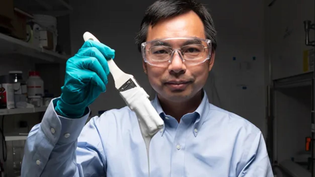 At Purdue University, mechanical engineering Prof. Xiulin Ruan and his students have created the whitest paint on record.