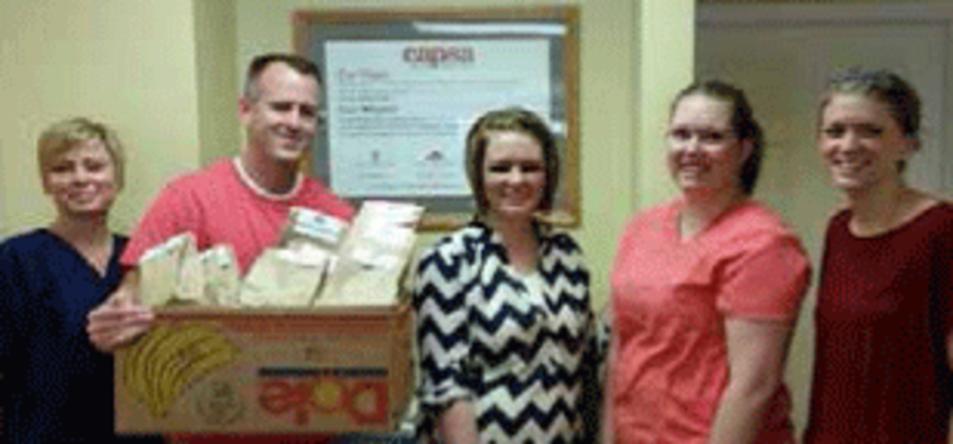 Delivering Hygiene Kits to CAPSA