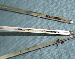 Bioburden inside of conventional Rongeurs Bioburden inside of conventional Rongeurs