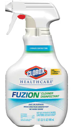 Clorox Healthcare Fuzion Cleaner Disinfectant Clorox Healthcare Fuzion Cleaner Disinfectant