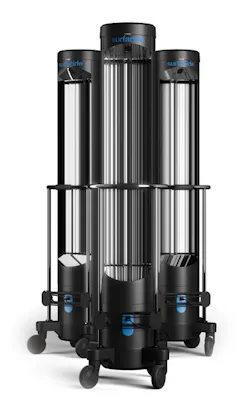 Surfacide Helios UV-C system Surfacide Helios UV-C system