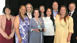 Temple University Hospital's Dermal Defense Team from left to right: Tillana Chakraborti, 3M, Cheryl Preston, RN, BSN, CWOCN, Megan Dunleavy, BSN, RN, Diane Wagner, BSN, RN, CWOCN, Anne DeLucia, BSN, RN, Maria Tieng, BSN, RN, CCRN, Derek Hughes, 3M, Crystal Hill, BSN, RN, Thomas Lawhorn, 3M Temple University Hospital's Dermal Defense Team from left to right: Tillana Chakraborti, 3M, Cheryl Preston, RN, BSN, CWOCN, Megan Dunleavy, BSN, RN, Diane Wagner, BSN, RN, CWOCN, Anne DeLucia, BSN, RN, Maria Tieng, BSN, RN, CCRN, Derek Hughes, 3M, Crystal Hill, BSN, RN, Thomas Lawhorn, 3M