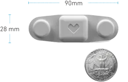 VivaLNK’s ECG patch VivaLNK’s ECG patch