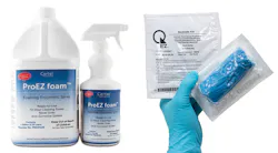 Certol ProEZ foam pre-treatment spray and QEZ bedside kit for cleaning scopes Certol ProEZ foam pre-treatment spray and QEZ bedside kit for cleaning scopes