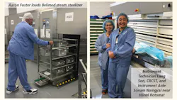 Photos courtesy of Lori Ferrer and Paul McCollum, Instrument Tracking Manager. Photos courtesy of Lori Ferrer and Paul McCollum, Instrument Tracking Manager.