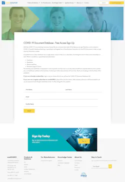 oneSOURCE’s COVID-19 database oneSOURCE’s COVID-19 database