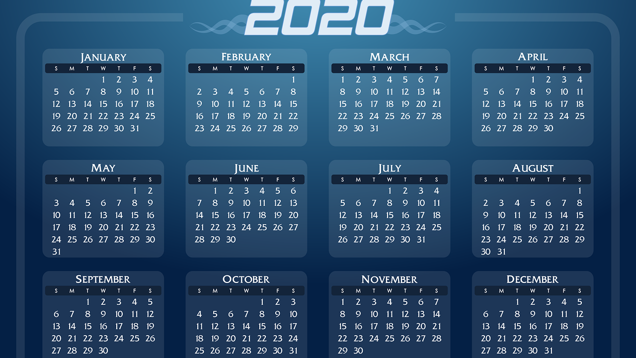 Ahe Cancels Annual Exchange Meeting Ashe Annual Conference Moves To Oct 4 7 Pic 6 1 20du Calendar 4549697 1280 Pixabay 5ed50f369ba9b