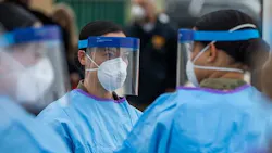 Global Cases Over 6 Million Pic 6 1 20du Health Workers N95s And Face Shields Natl Guard Cidrap Flickr 5ed5132ce7790 Global Cases Over 6 Million Pic 6 1 20du Health Workers N95s And Face Shields Natl Guard Cidrap Flickr 5ed5132ce7790