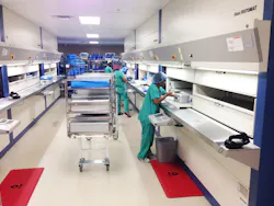 Several Hänel Rotomat carousels cover the SPD needs of multiple hospitals Several Hänel Rotomat carousels cover the SPD needs of multiple hospitals