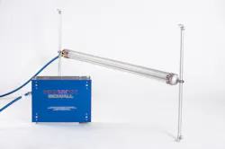 Sanuvox’s UV air disinfection system, BioWall Sanuvox’s UV air disinfection system, BioWall