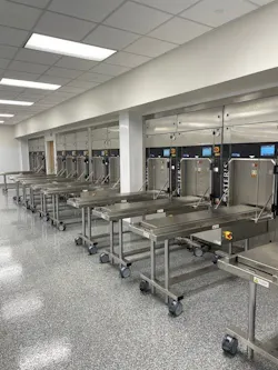 Sterilizer unload Sterilizer unload