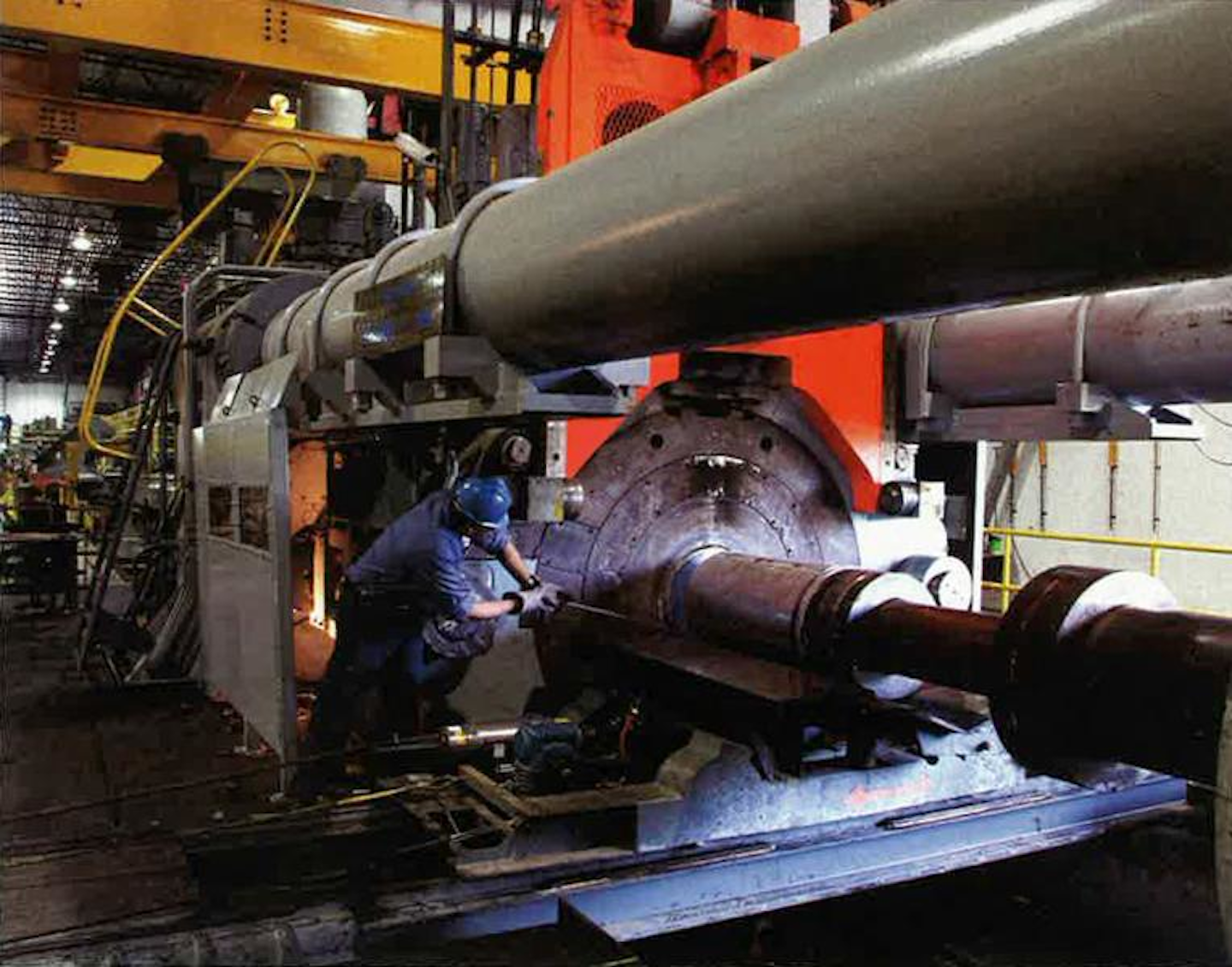 German WW2 press gets a new life in the U.S. Hydraulics & Pneumatics