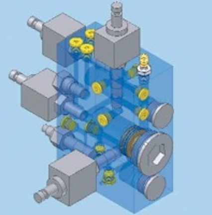 Integrated Accumulator Manifold Hydraulics Pneumatics