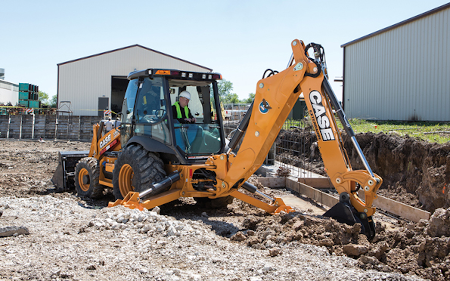Loader Backhoe Maximizes Resources Hydraulics Pneumatics