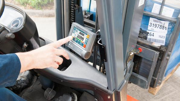 Forklift Scale Leverages Hydraulic Pressure Sensor To Weigh Loads Hydraulics Pneumatics