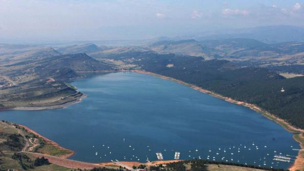 1 Spanning 112000 acrefeet Carter Lake is an impressive reservoir for the Carter Lake Hydroelectric plant in northern Colorado