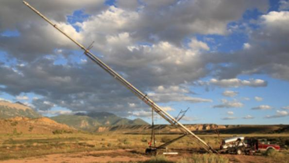 The Big Ten Inch broke records launching a pumpkin over a mile in Moab Utah 2010